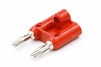 MDP-2_Double Stacking Banana Plug - Red
